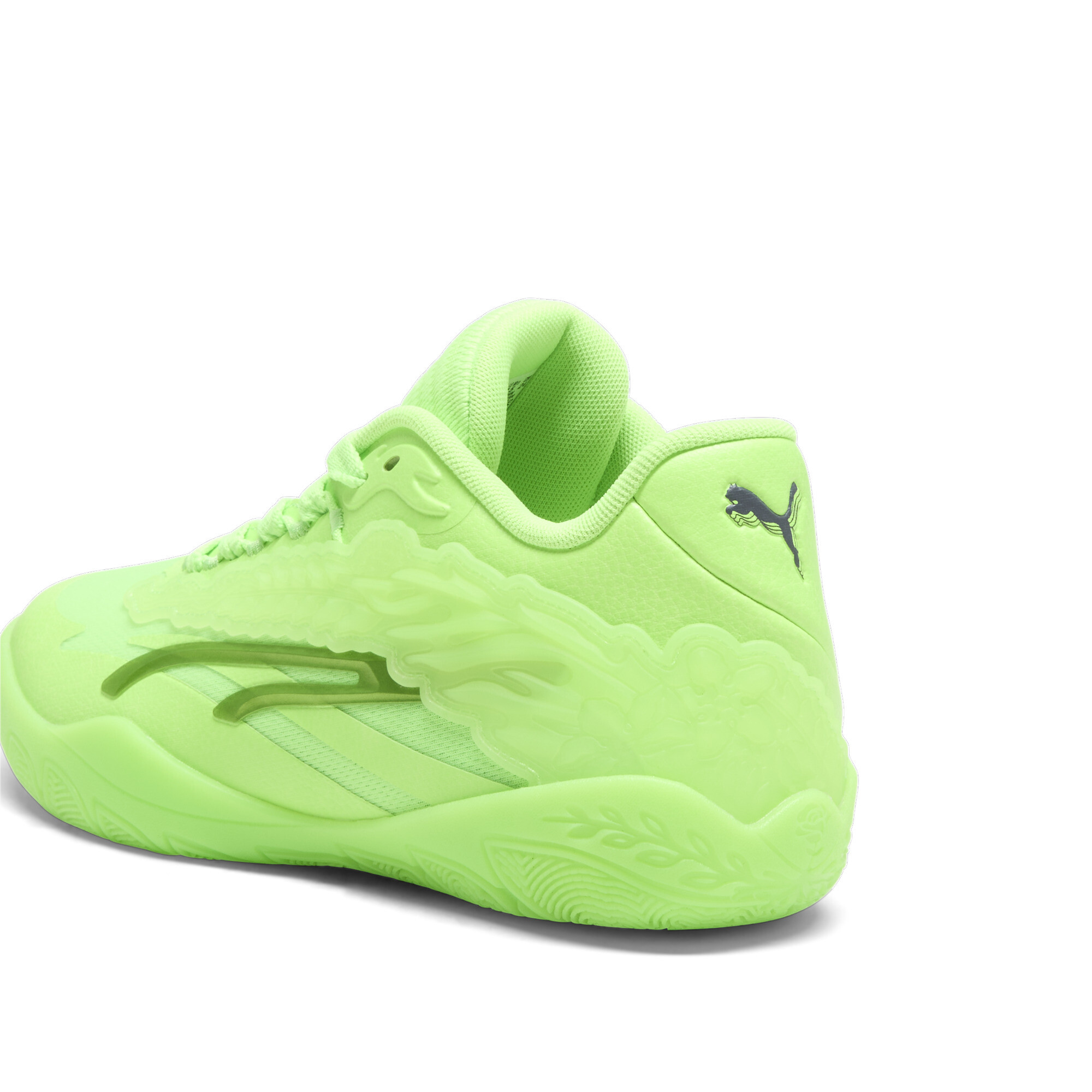 Women's Puma Stewie 3 Team Basketball Shoes, Green, Size 41, Shoes