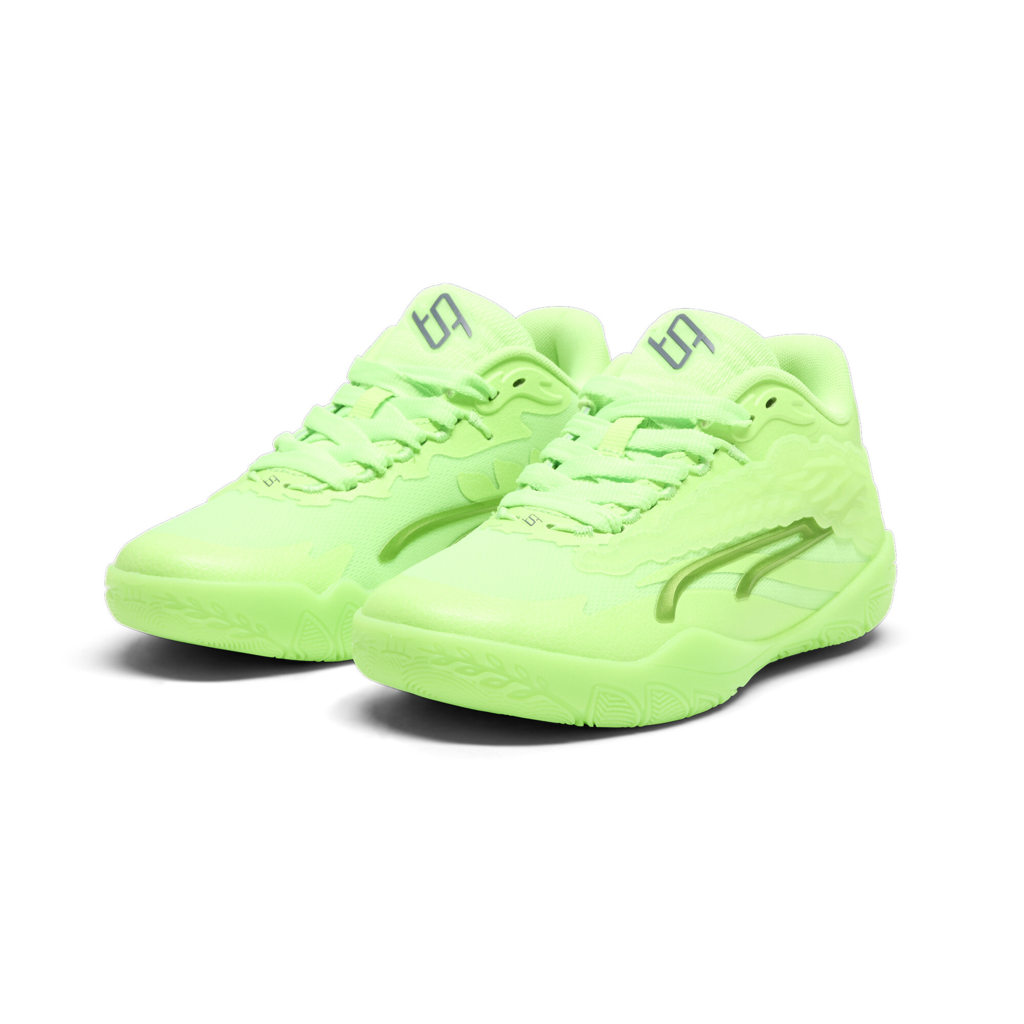 Women's Puma Stewie 3 Team Basketball Shoes, Green, Size 41, Shoes