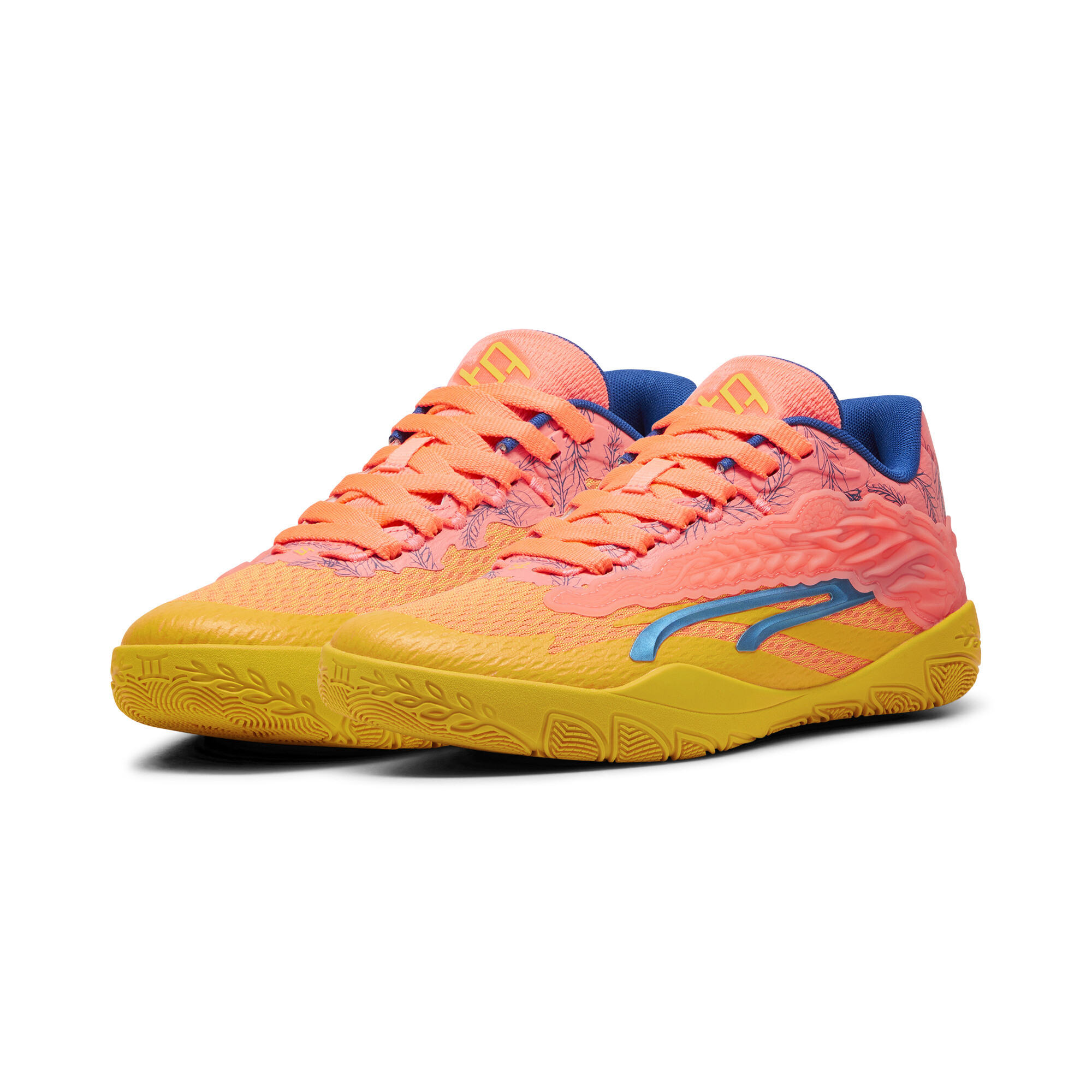 Women's Puma Stewie 3 Dawn In 'Cuse Basketball Shoes, Yellow, Size 40.5, Shoes