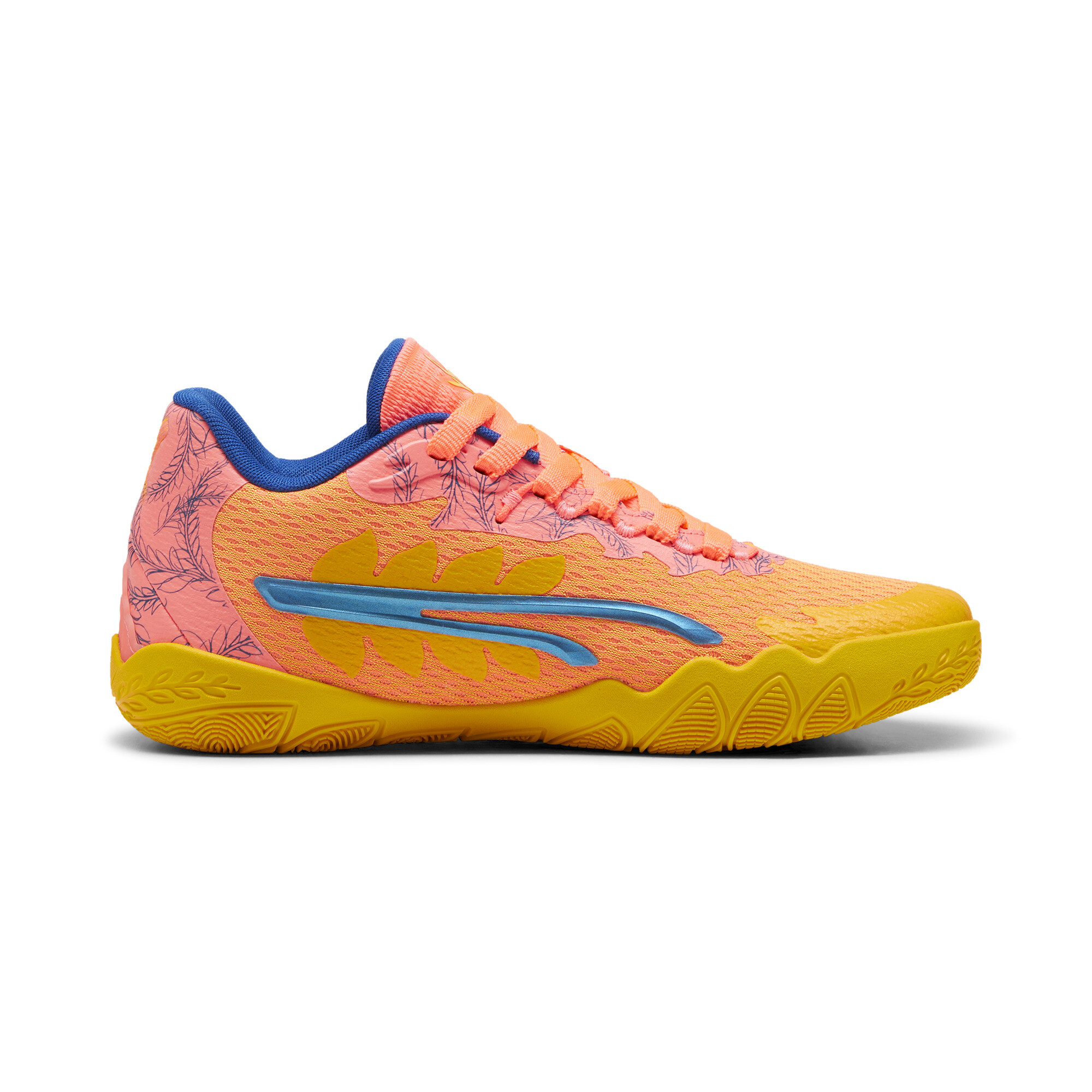 Women's Puma Stewie 3 Dawn In 'Cuse Basketball Shoes, Yellow, Size 40.5, Shoes