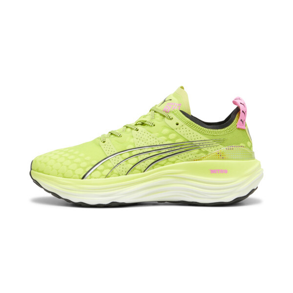 PUMA ForeverRun NITROâ¢ Women's Running Shoes in Lime Pow/Electric Lime/Black - 380075_01