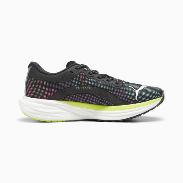 Zapatillas de running para hombre Deviate NITRO™ 2, PUMA Black-Lime Pow-PUMA White, large-ARG