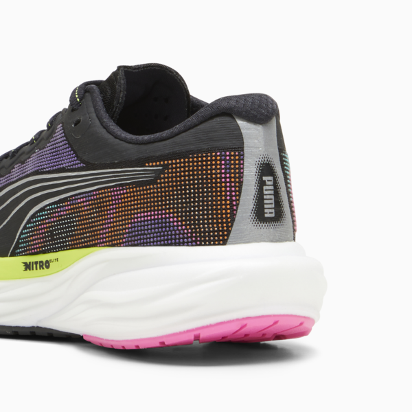Zapatillas de running para mujer Deviate NITRO™ 2, PUMA Black-Lime Pow-Poison Pink, large-ARG