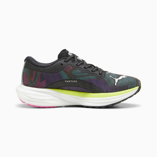 Zapatillas de running para mujer Deviate NITRO™ 2, PUMA Black-Lime Pow-Poison Pink, large-ARG