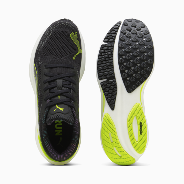 Magnify NITRO™ 2 Running Shoes Men, PUMA Black-Lime Pow, large-ZAF