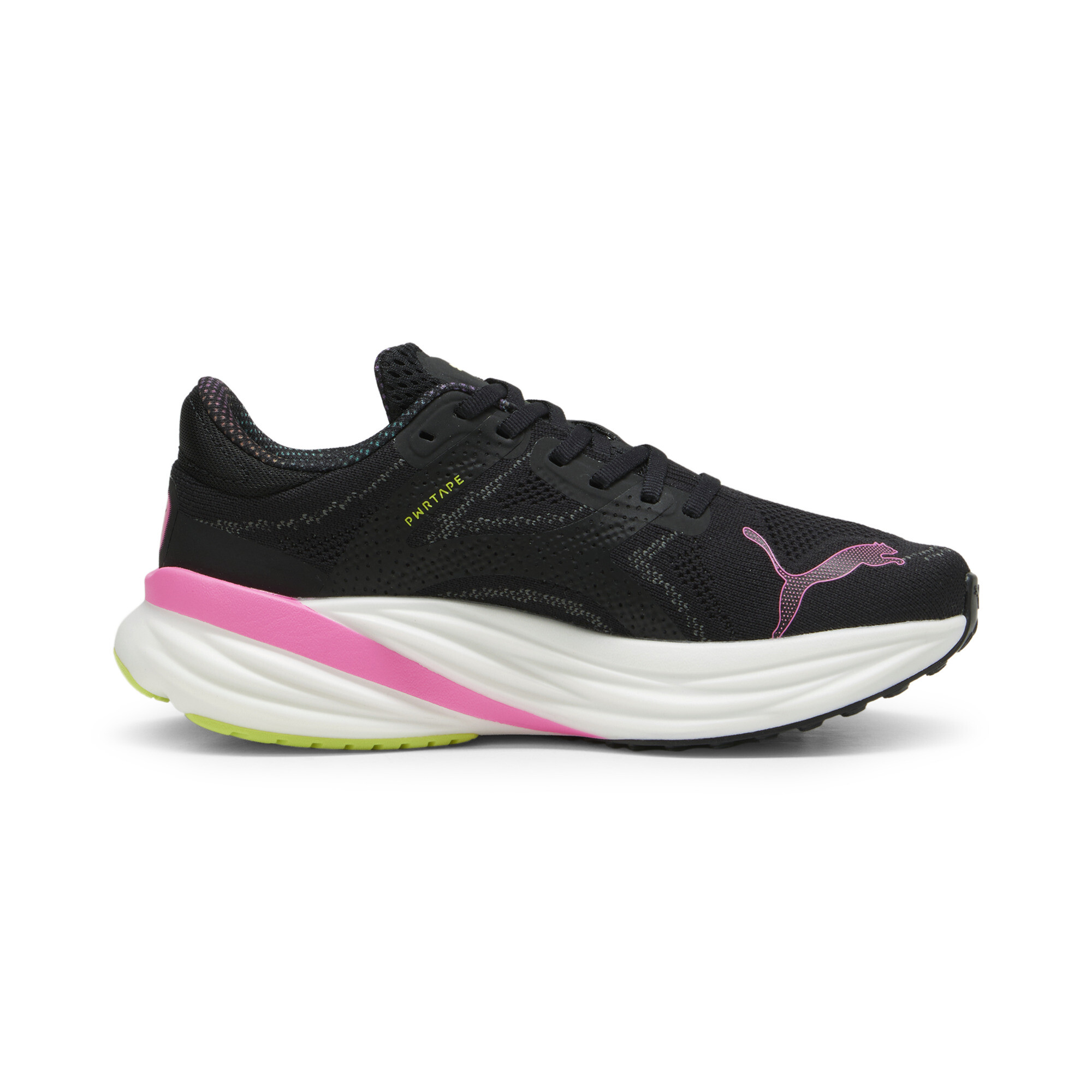 Women's Puma Magnify NITRO™ 2's Running Shoes, Black, Size 35.5, Shoes