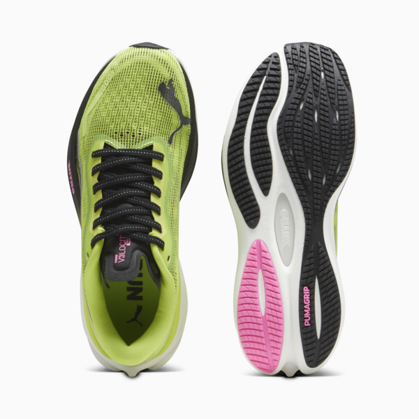 Velocity NITRO™ 3 Women's Running Shoes, Lime Pow-PUMA Black-Poison Pink, large-ZAF