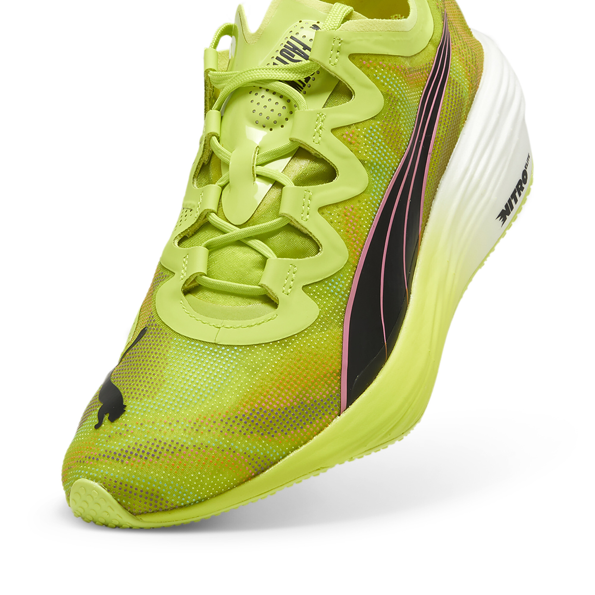 Men's Puma FAST-FWD NITRO™ Elite's Running Shoes, Green, Size 45, Shoes