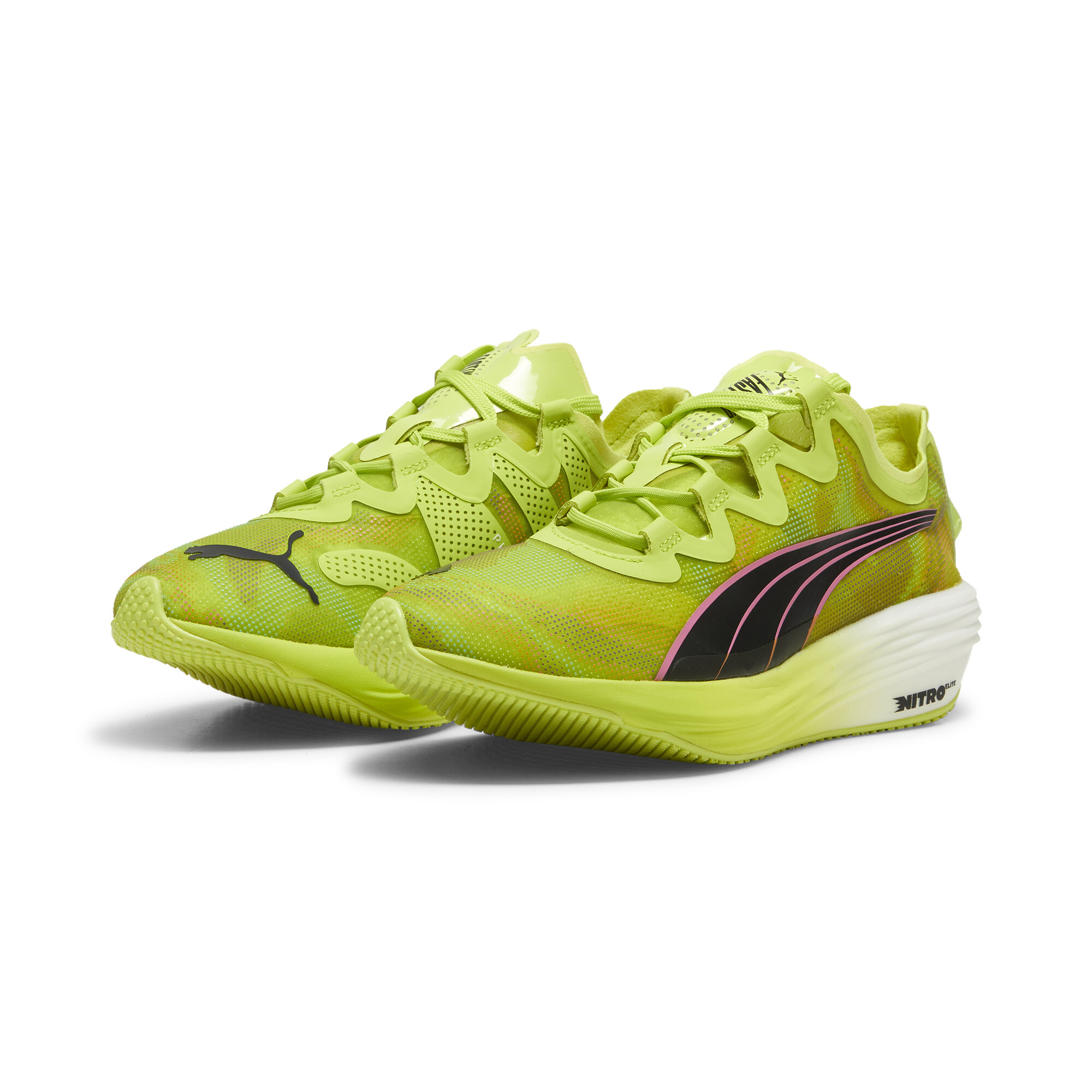 Women's Puma FAST-FWD NITRO™ Elite's Running Shoes, Green, Size 36, Shoes