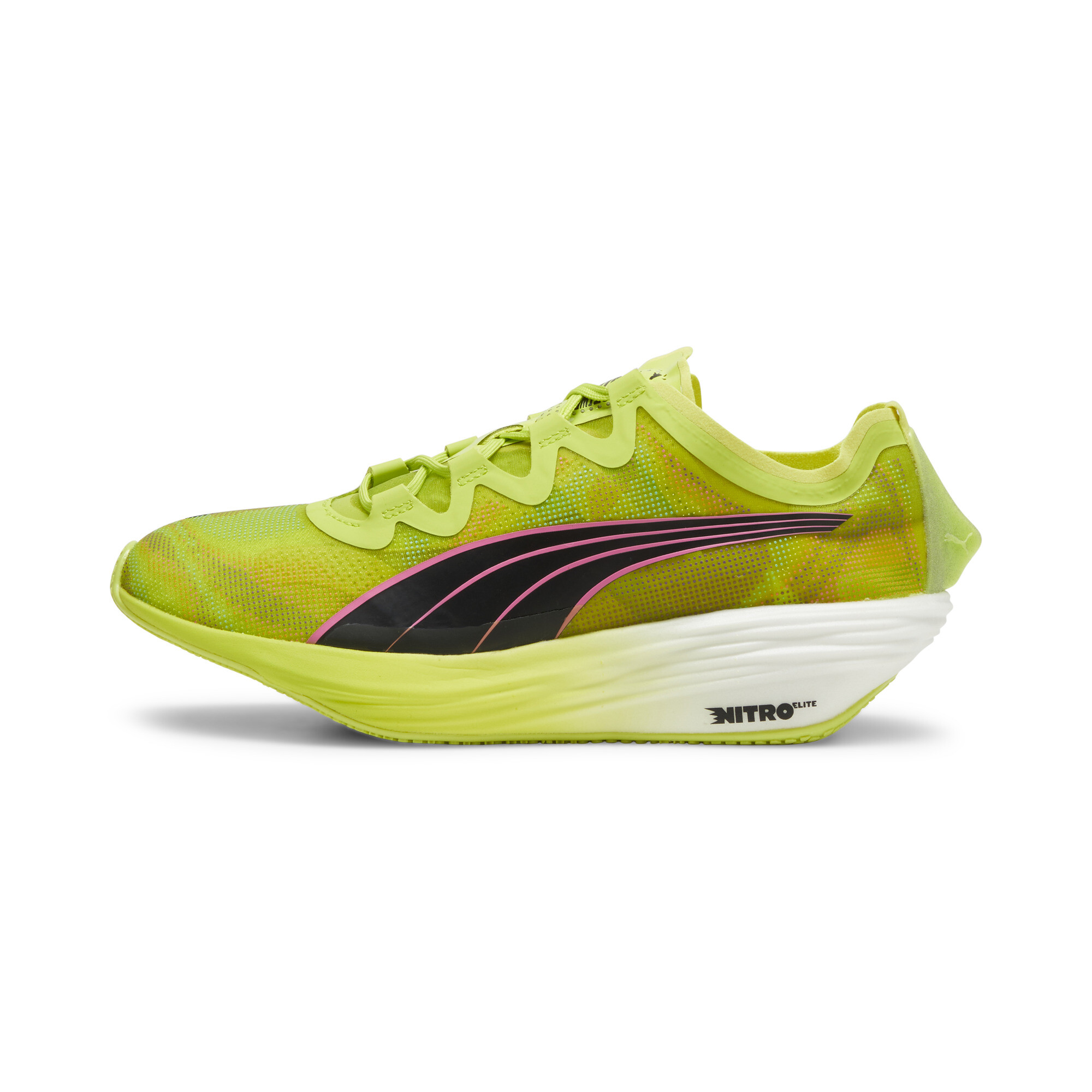 Puma FAST-FWD NITRO™ Elite Laufschuhe Damen | Lime Pow/Black/Poison Pink | Größe: 40