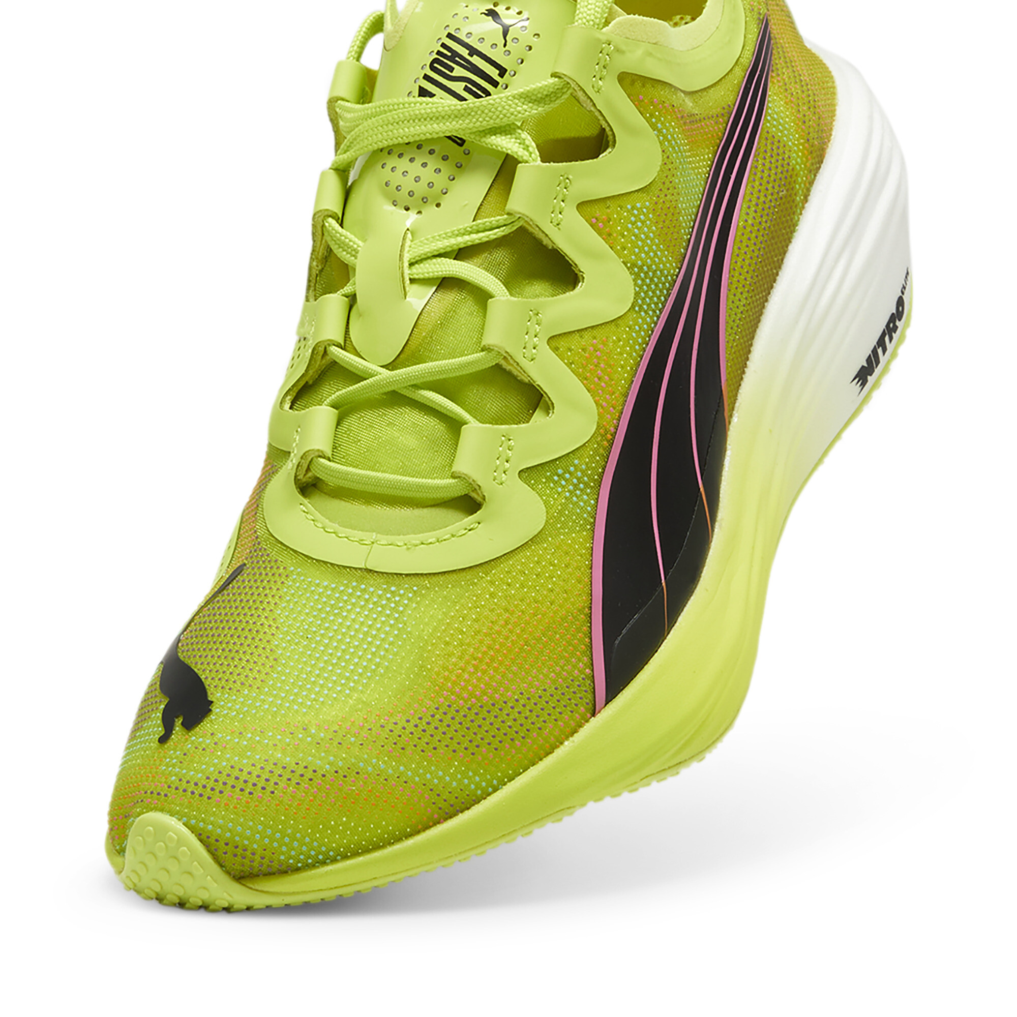 Women's Puma FAST-FWD NITRO™ Elite's Running Shoes, Green, Size 36, Shoes