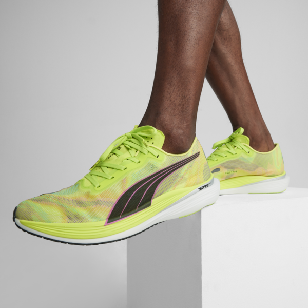 Zapatillas de running para hombre Deviate NITRO™ Elite 2, Lime Pow-PUMA Black-Poison Pink, large-ARG