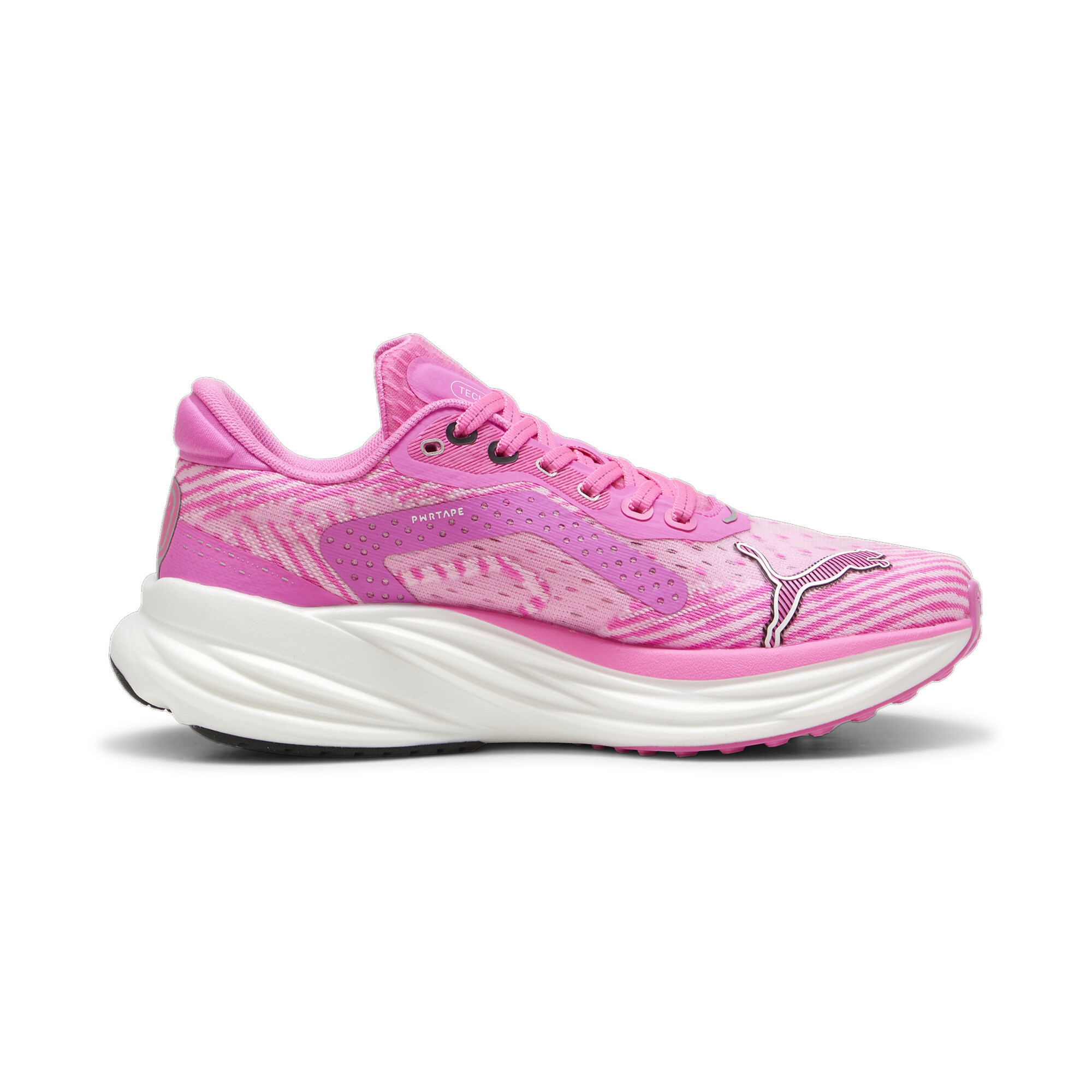 Women's Puma Magnify NITROâ¢ Tech 2's Running Shoes, Pink, Size 37.5, Sport