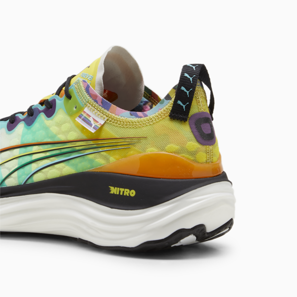 Zapatillas de running ForeverRun NITRO™ para hombre, PUMA White-Court Yellow-PUMA Black, large-ARG