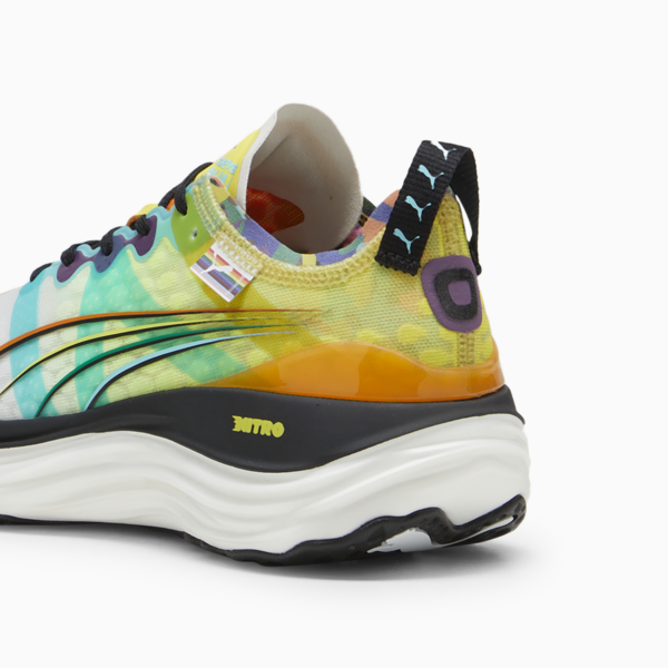 Zapatillas de running ForeverRun NITRO™ para mujer, PUMA White-Court Yellow-PUMA Black, large-ARG