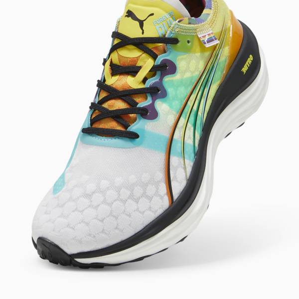 Zapatillas de running ForeverRun NITRO™ para mujer, PUMA White-Court Yellow-PUMA Black, large-ARG