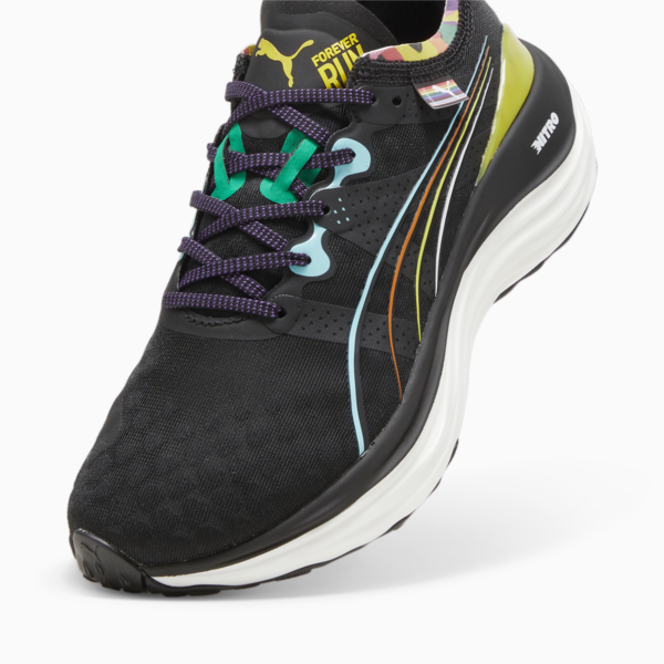 Zapatillas de running ForeverRun NITRO™ para mujer, PUMA Black-PUMA White, large-ARG