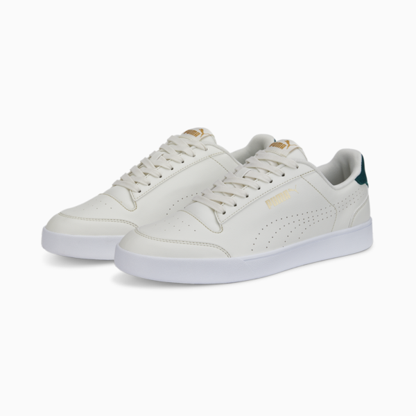 Tenis Puma Shuffle, Vaporous Gray-Varsity Green-Puma Team Gold, large-MEX