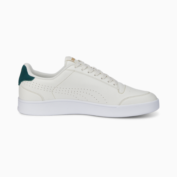 Tenis Puma Shuffle, Vaporous Gray-Varsity Green-Puma Team Gold, large-MEX