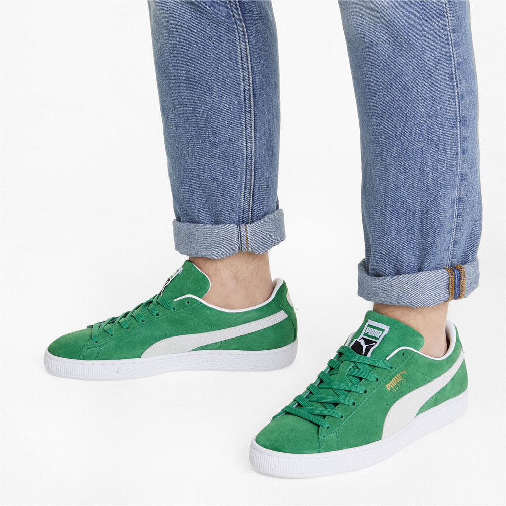 

PUMA - Кеды Suede Teams Trainers – Amazon Green-Puma White –, Зеленый