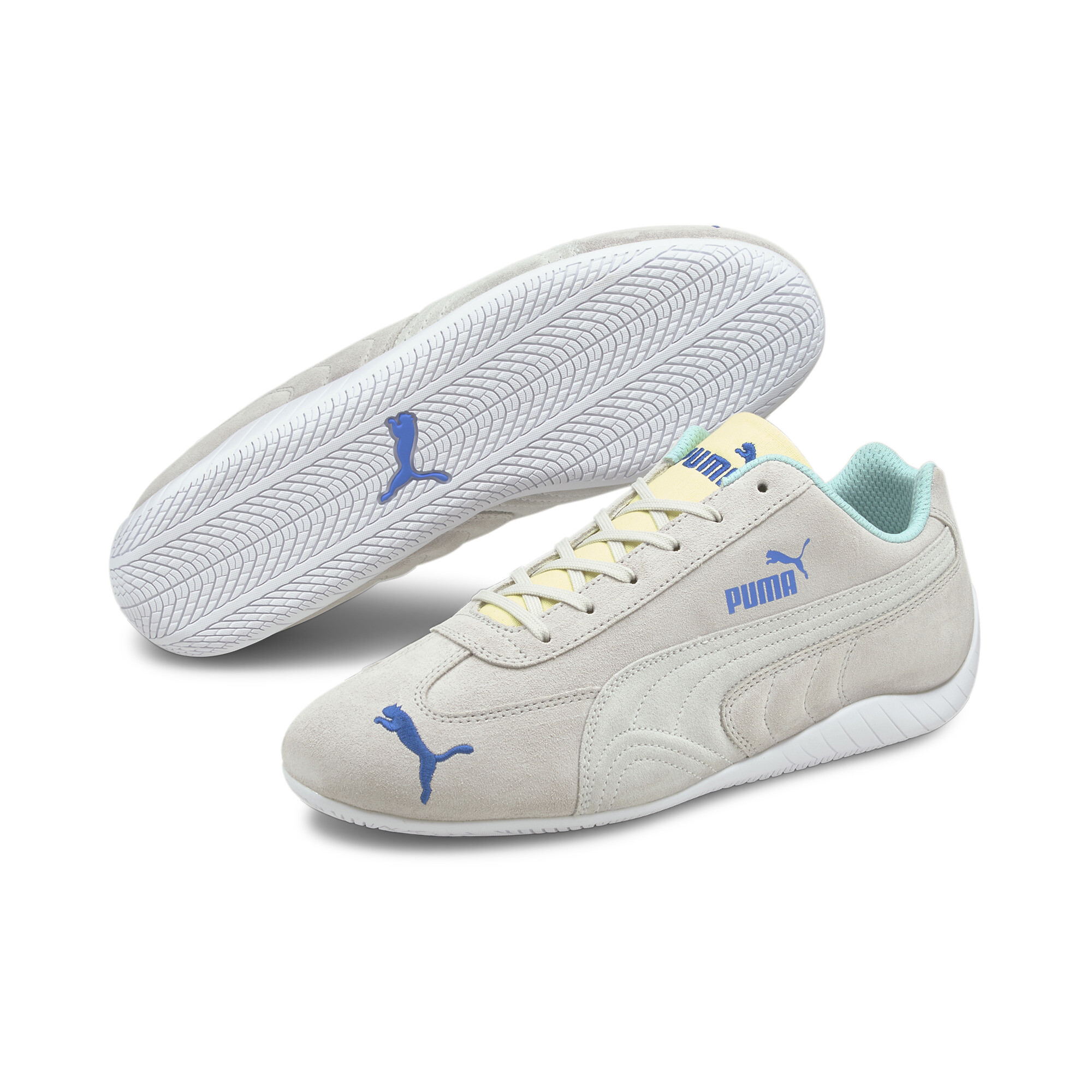 【プーマ公式通販】 プーマ スピードキャット LS ユニセックス スニーカー ユニセックス Nimbus Cloud-Puma White-Bluemazing ｜PUMA.com