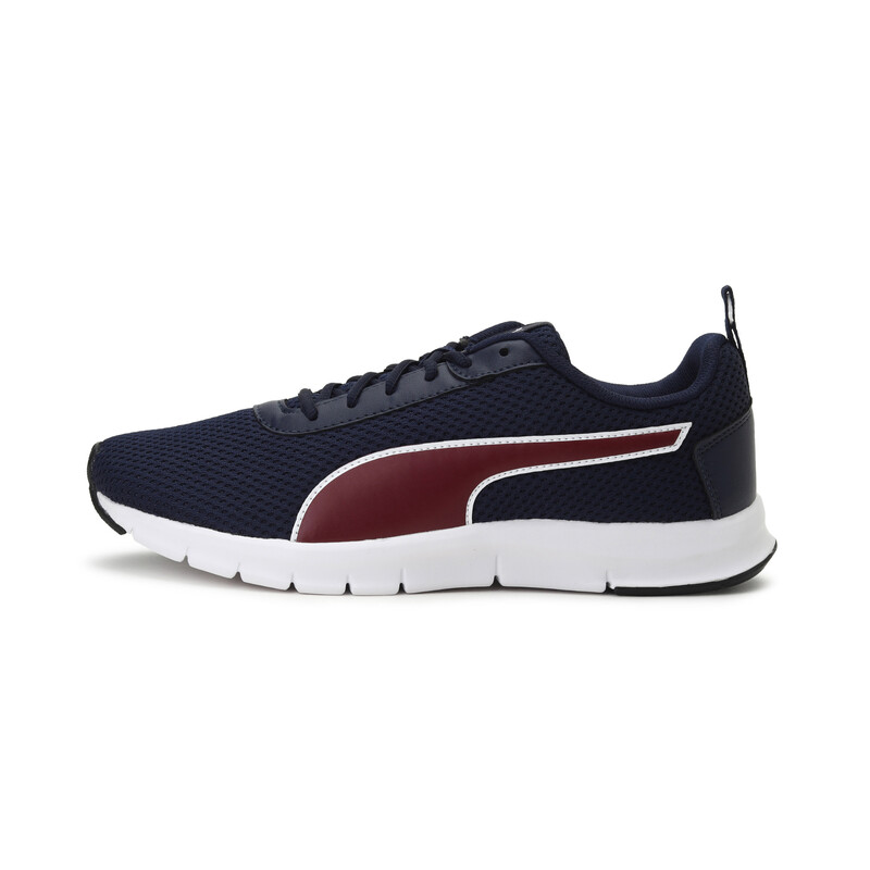 Men's PUMA Flexracer Shoes, Red/gray/purple