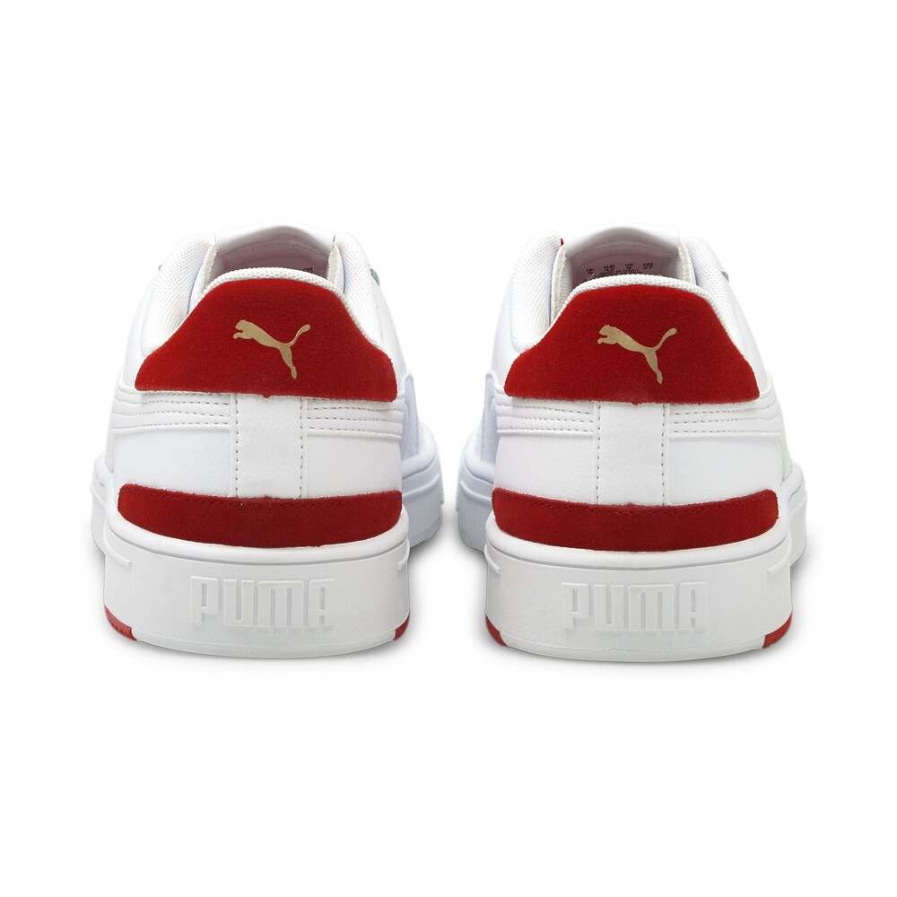 

PUMA - Кеды Serve Pro Trainers – White-White-Red- Team Gold –, Белый