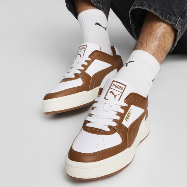 CA Pro Classic Trainers, PUMA White-Teak, large-ZAF