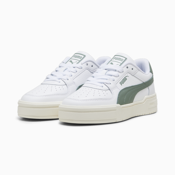 CA Pro Classic Trainers, PUMA White-Eucalyptus-Warm White, large-ZAF