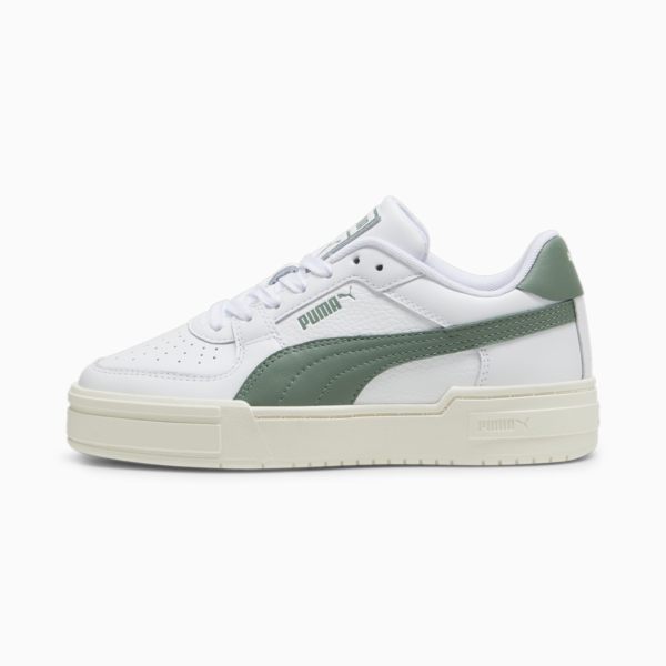 CA Pro Classic Trainers, PUMA White-Eucalyptus-Warm White, large-ZAF