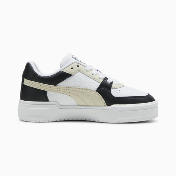 CA Pro Classic Trainers, PUMA White-PUMA Black-Alpine Snow, large-ZAF