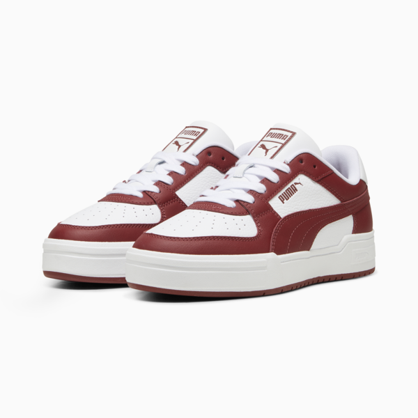 CA Pro Classic Trainers, PUMA White-Intense Red, large-MEX