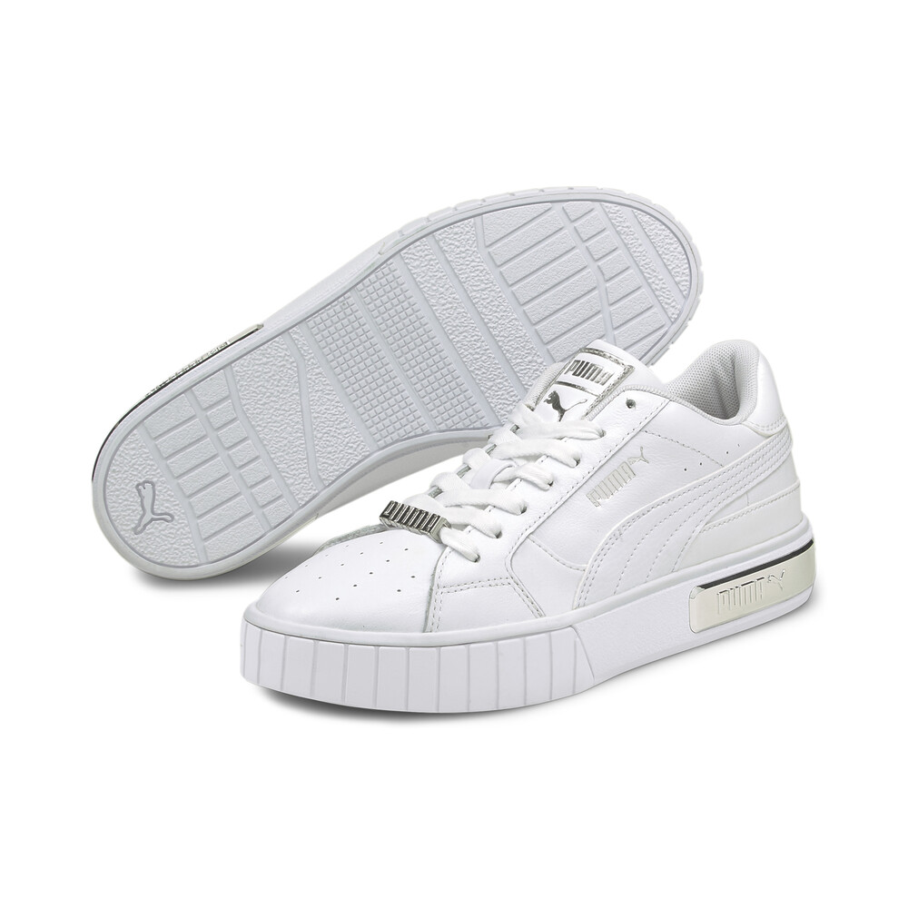 Акція на PUMA - female - Кеды Cali Star Metallic Women's Trainers – Puma White-Puma Silver – 35.5 від Puma