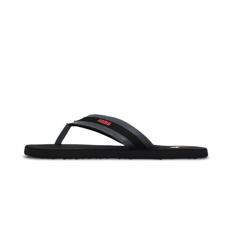 

Men's PUMA Breeze V1 Slippers Sandals, Black/red