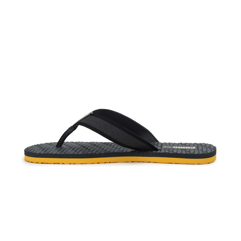 

PUMA Flip X2 Unisex Flip Flops, Black/yellow