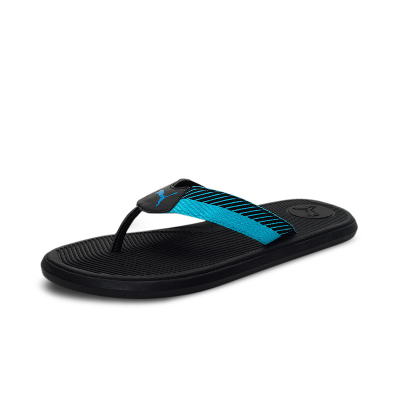 

Men's PUMA Ricordo Flip-Flops Sandals, Black/blue