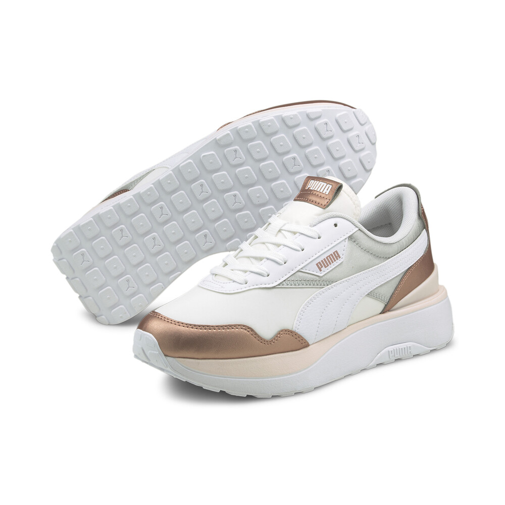 

PUMA - female - Кроссовки Cruise Rider Chrome Women's Trainers – Puma White-Rose Gold –, Белый
