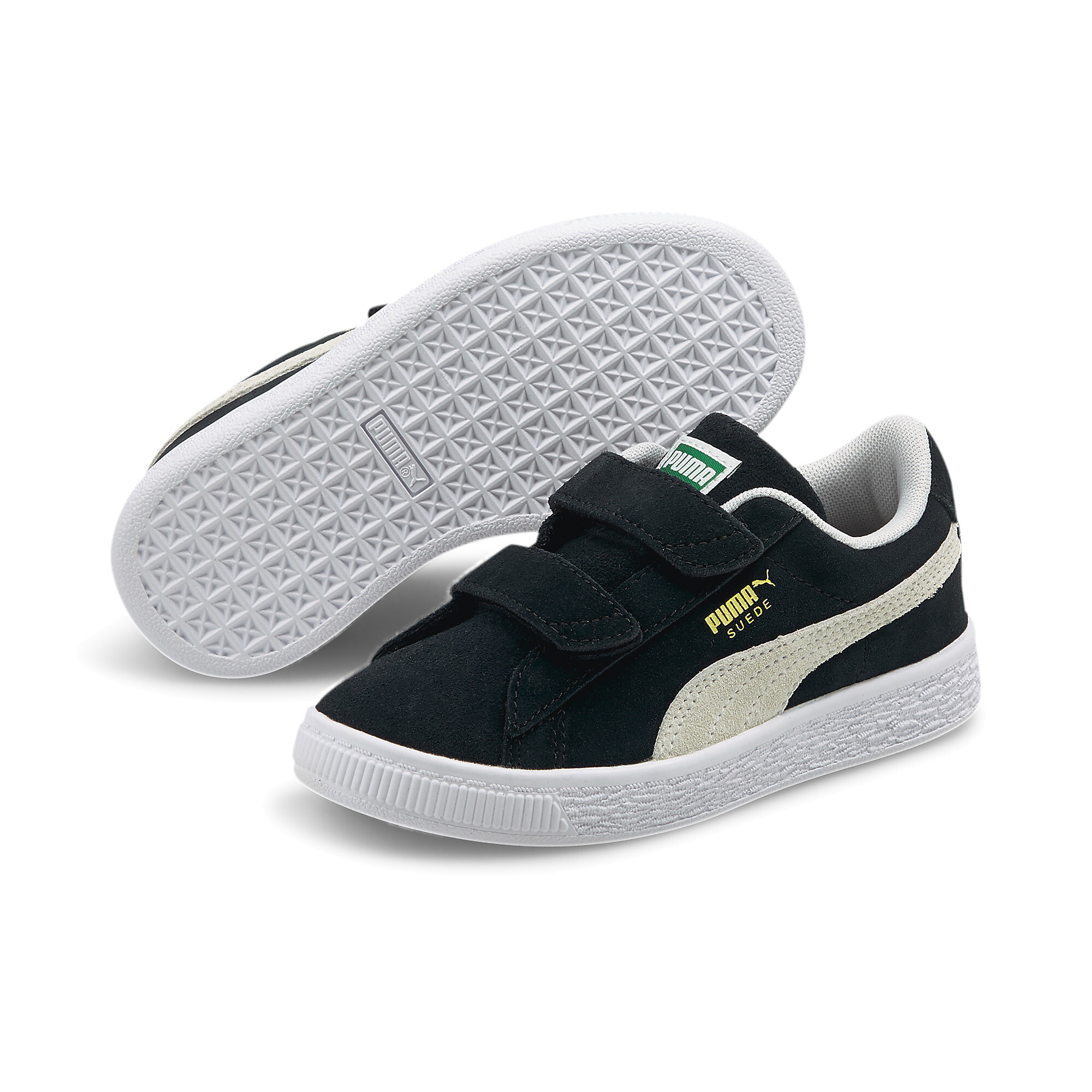  プーマ キッズ スウェード クラシック XXI V PS スニーカー 17-21cm ユニセックス Puma Black-Puma White ｜PUMA.com