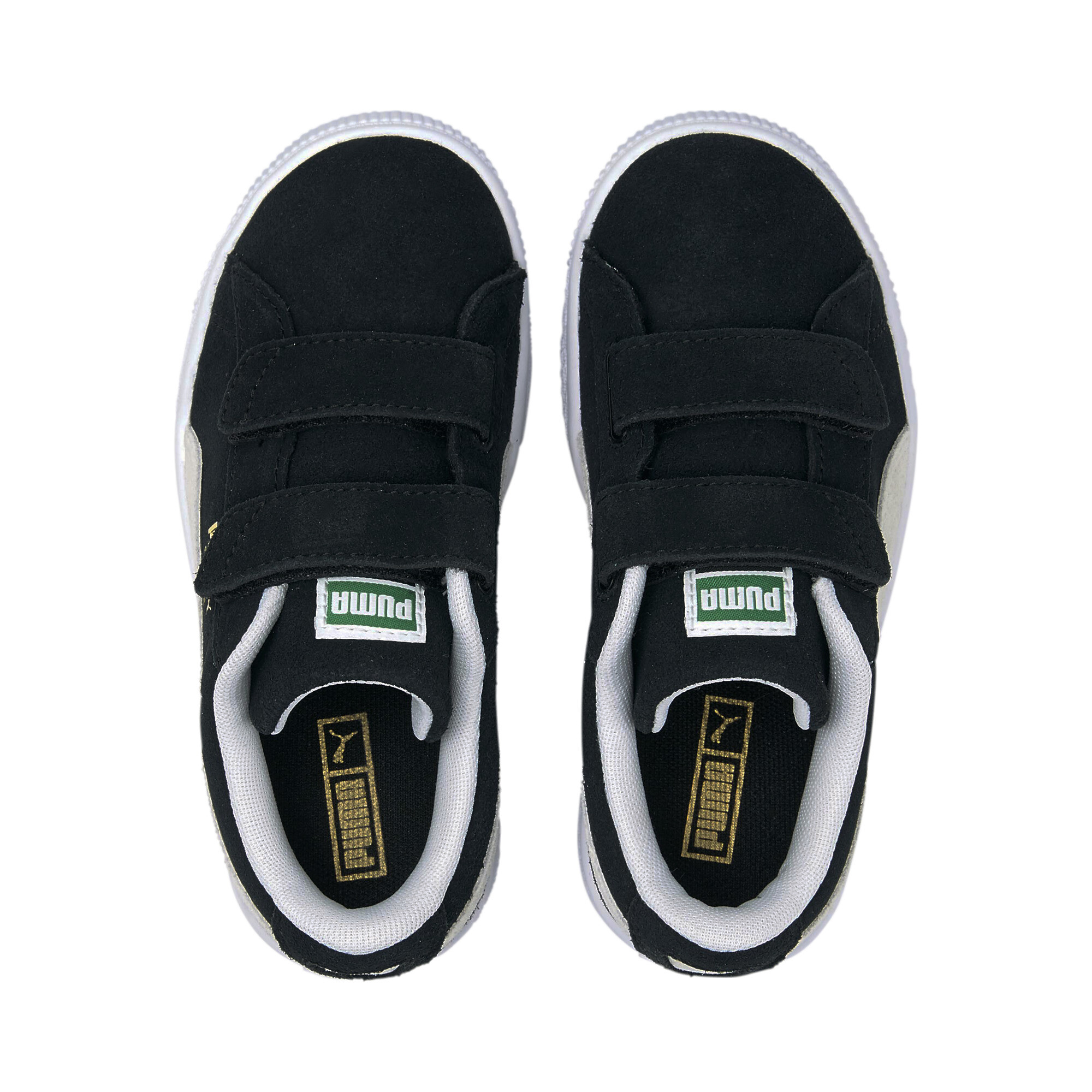 Kids' PUMA Suede Classic XXI Trainers Shoes In Black, Size EU 34.5