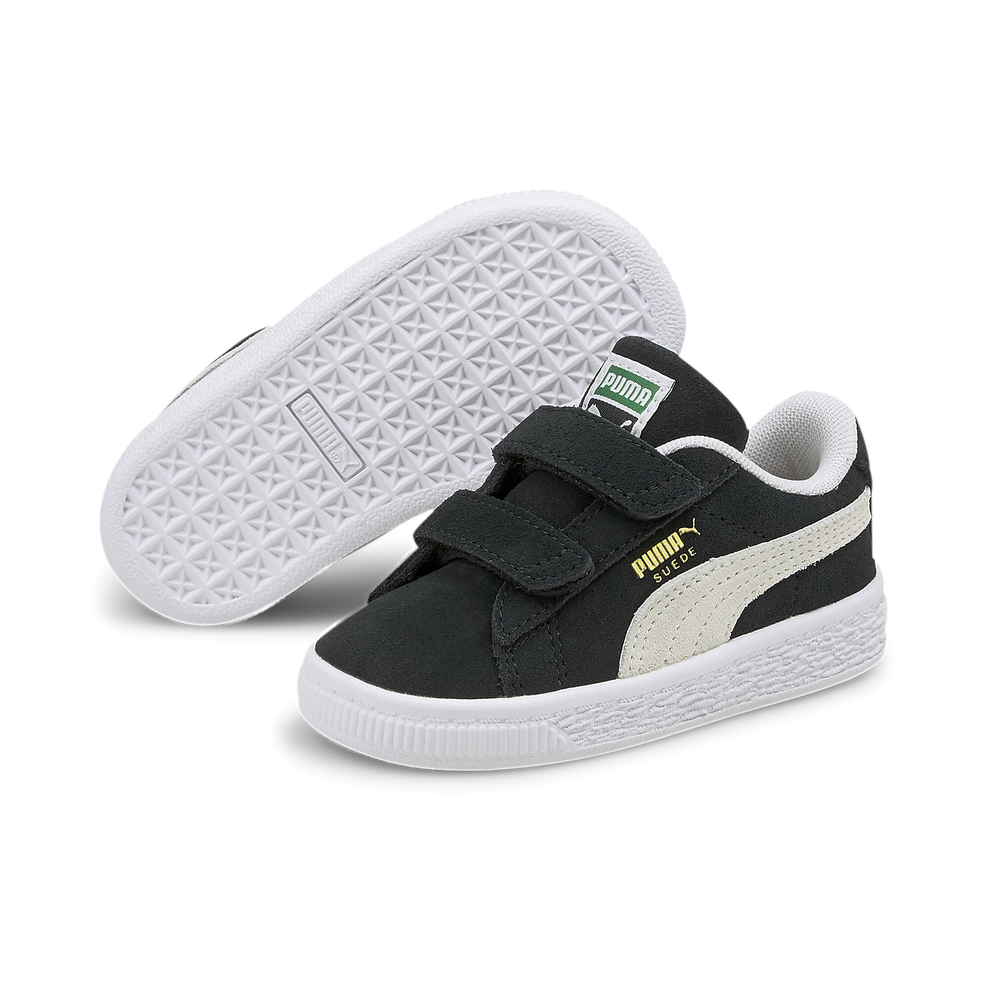  プーマ ベビー スウェード クラシック XXI V INF スニーカー 12-16cm ユニセックス Puma Black-Puma White ｜PUMA.com