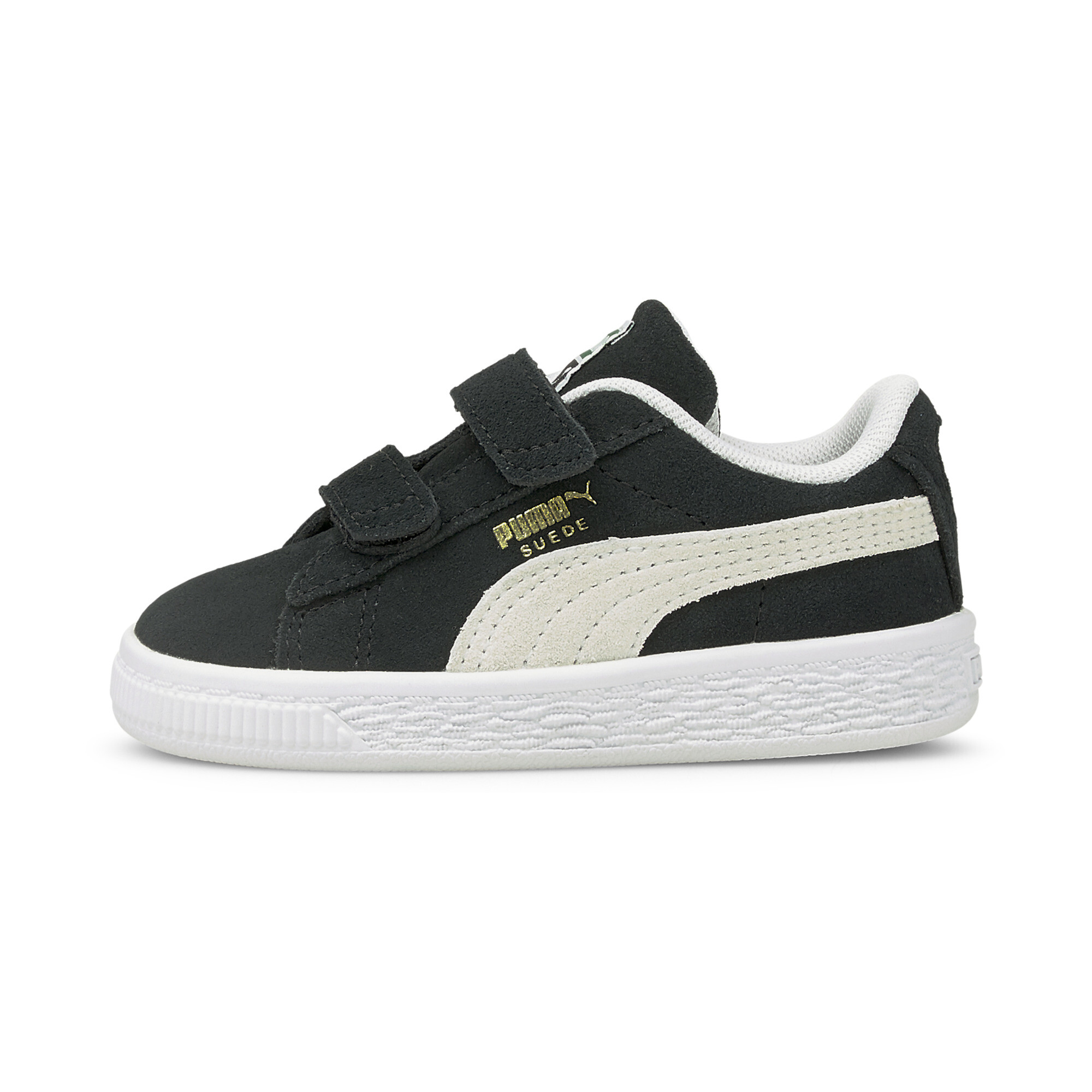 PUMA suede classic xxi trainers in black & white