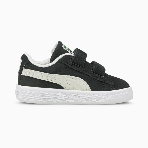Suede Classic XXI Babies' Trainers, Puma Black-Puma White, large-ZAF