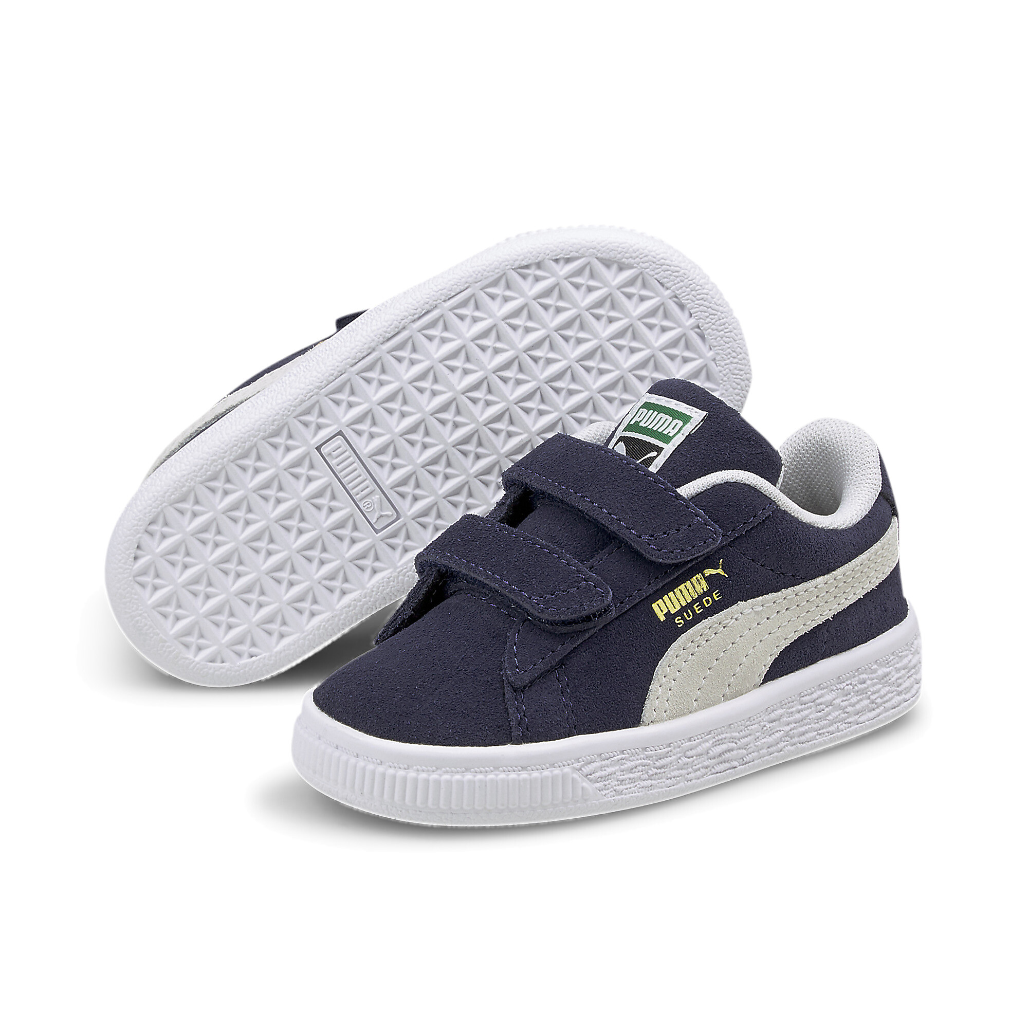  プーマ ベビー スウェード クラシック XXI V INF スニーカー 12-16cm ユニセックス Peacoat-Puma White ｜PUMA.com