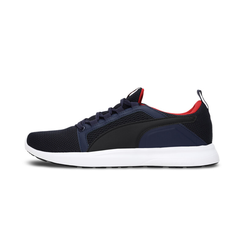 

PUMA Ron V1 Unisex Sneakers, Black/red/purple