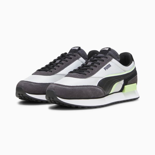 Future Rider Double Trainers, Concrete Gray-Dark Coal, large-ZAF