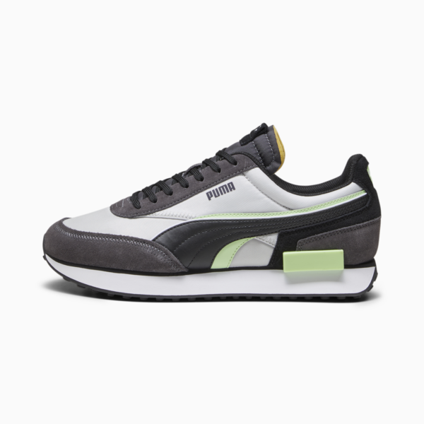Future Rider Double Trainers, Concrete Gray-Dark Coal, large-ZAF