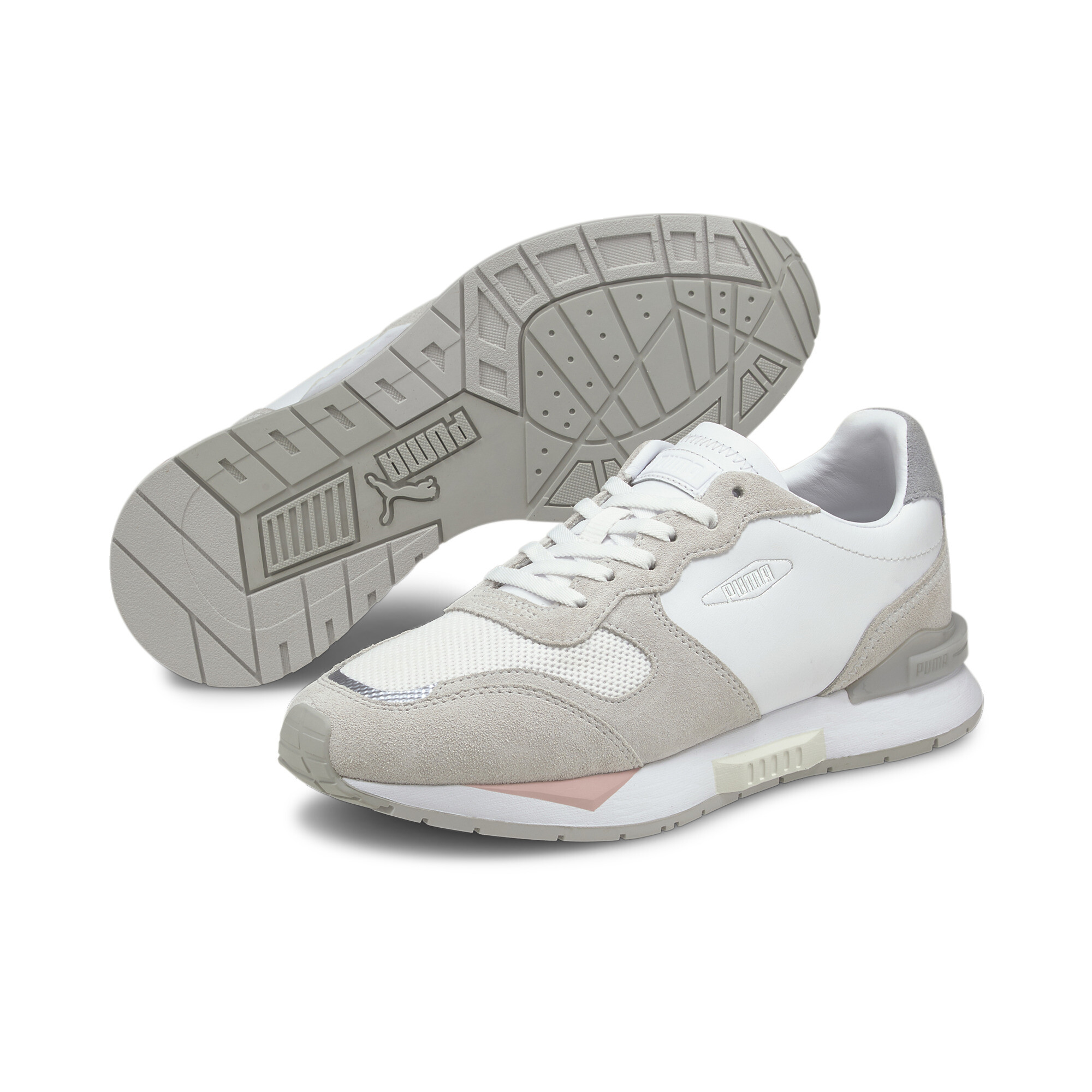 【プーマ公式通販】 プーマ PUMA x emmi ミラージュ クリーン ウィメンズ スニーカー ウィメンズ Puma White-Nimbus Cloud ｜PUMA.com