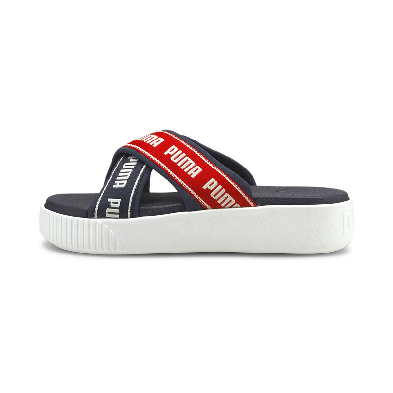 Women's PUMA Platform Tape Slides