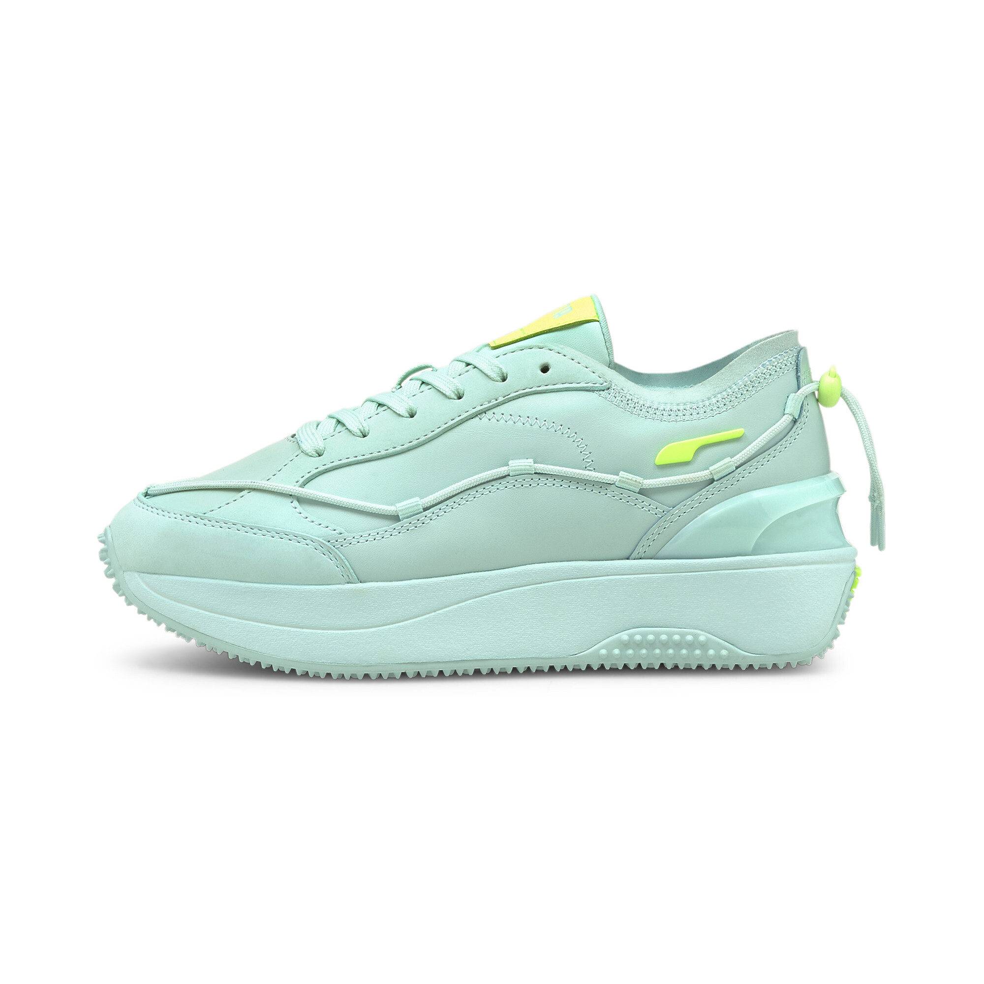 puma blue and green