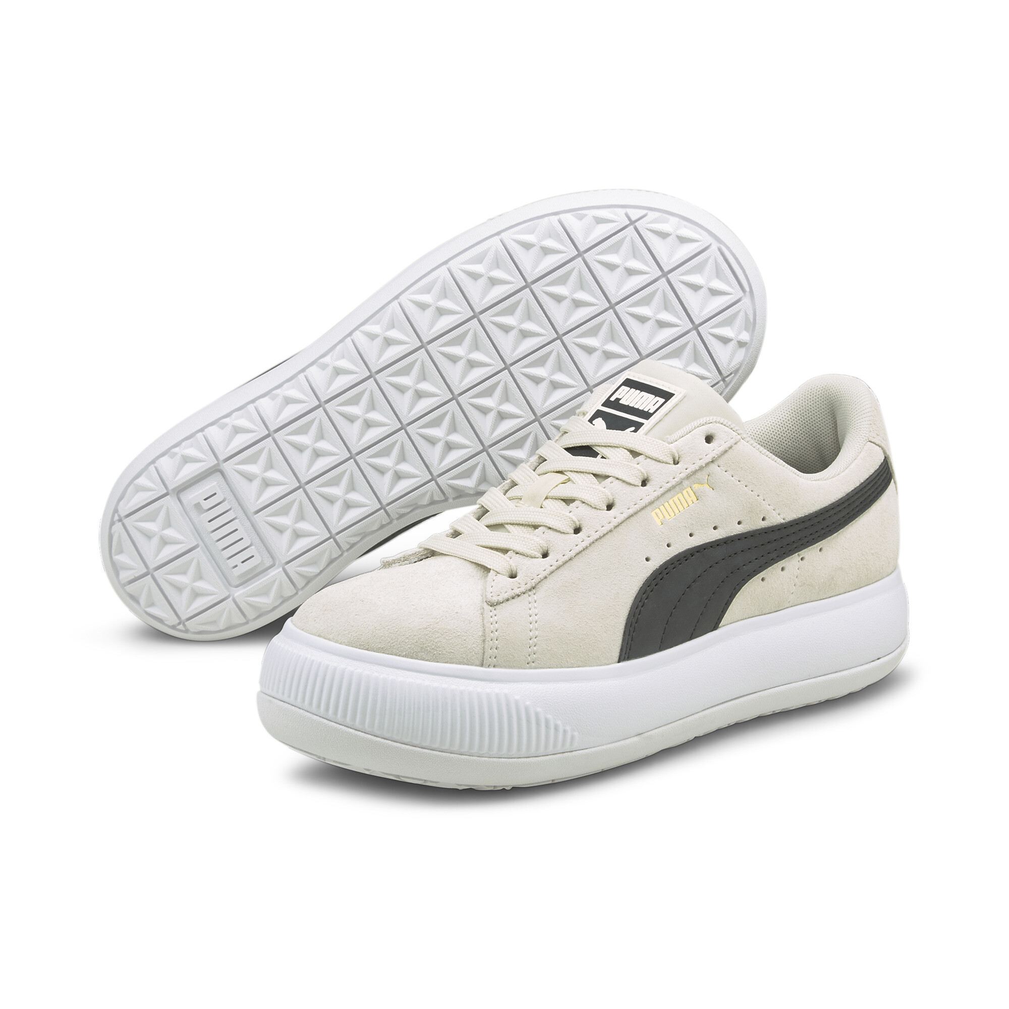 53%OFF！ プーマ スウェード マユ スニーカー ユニセックス ウィメンズ Marshmallow-Puma White ｜PUMA.com